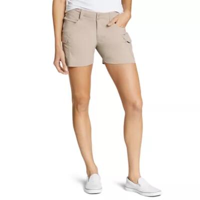 Eddie Bauer Women's Sightscape Horizon Cargo Shorts Cover