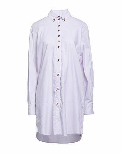 Trussardi Woman Shirt Lilac Cotton Cover