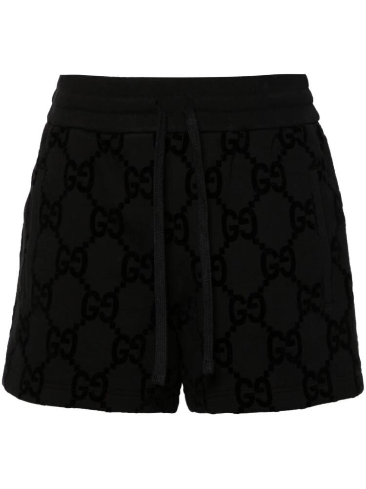 Gucci Interlocking G drawstring shorts - Black Cover