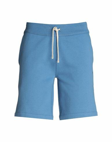 Polo Ralph Lauren Man Shorts & Bermuda Shorts Light blue Cotton, Recycled polyester Cover