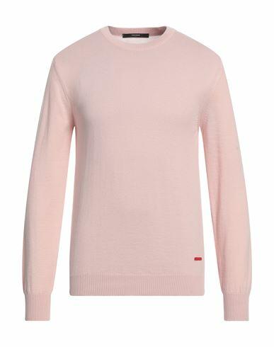 Takeshy Kurosawa Man Sweater Light pink Merino Wool, Acrylic Cover