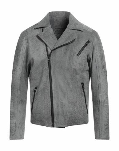 Masterpelle Man Jacket Grey Soft Leather Cover