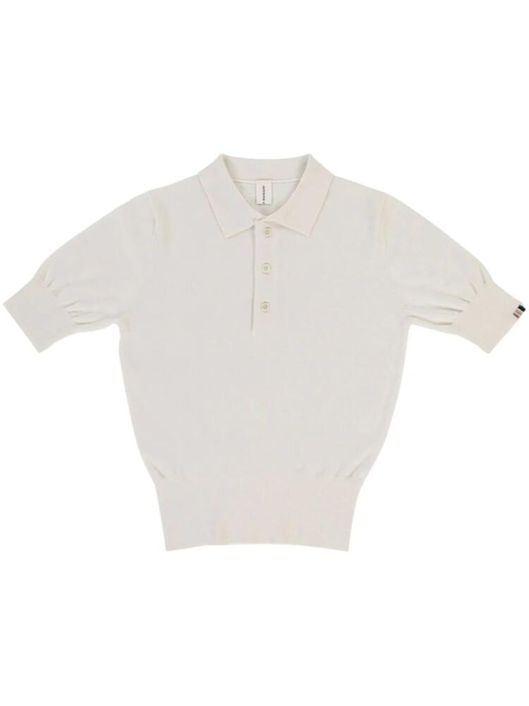 extreme cashmere N° 351 Park polo shirt - Neutrals Cover