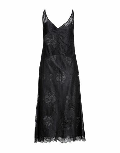 Anna Molinari Woman Midi dress Black Polyester Cover