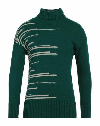 Yoon Man Turtleneck Green Acrylic, Virgin Wool, Alpaca wool, Viscose Cover