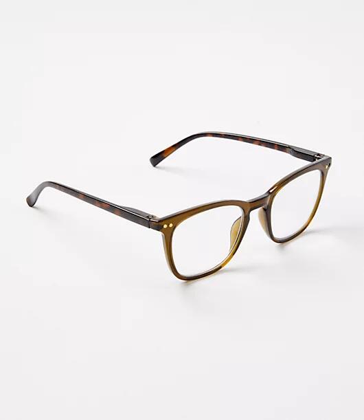 Loft Tortoiseshell Print Reading Glasses Cover