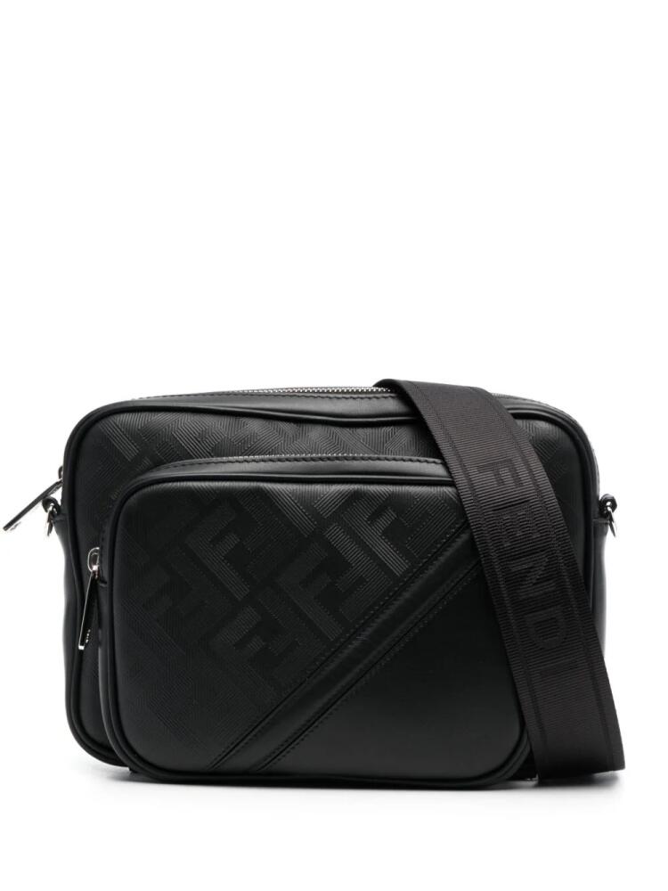 FENDI Fendi Shadow Diagonal messenger bag - Black Cover