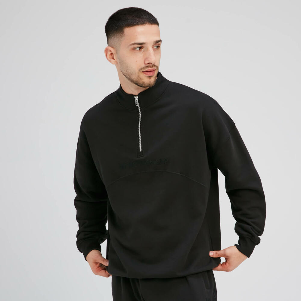 MP Men's Rest Day 1/4 Zip - Black Cover