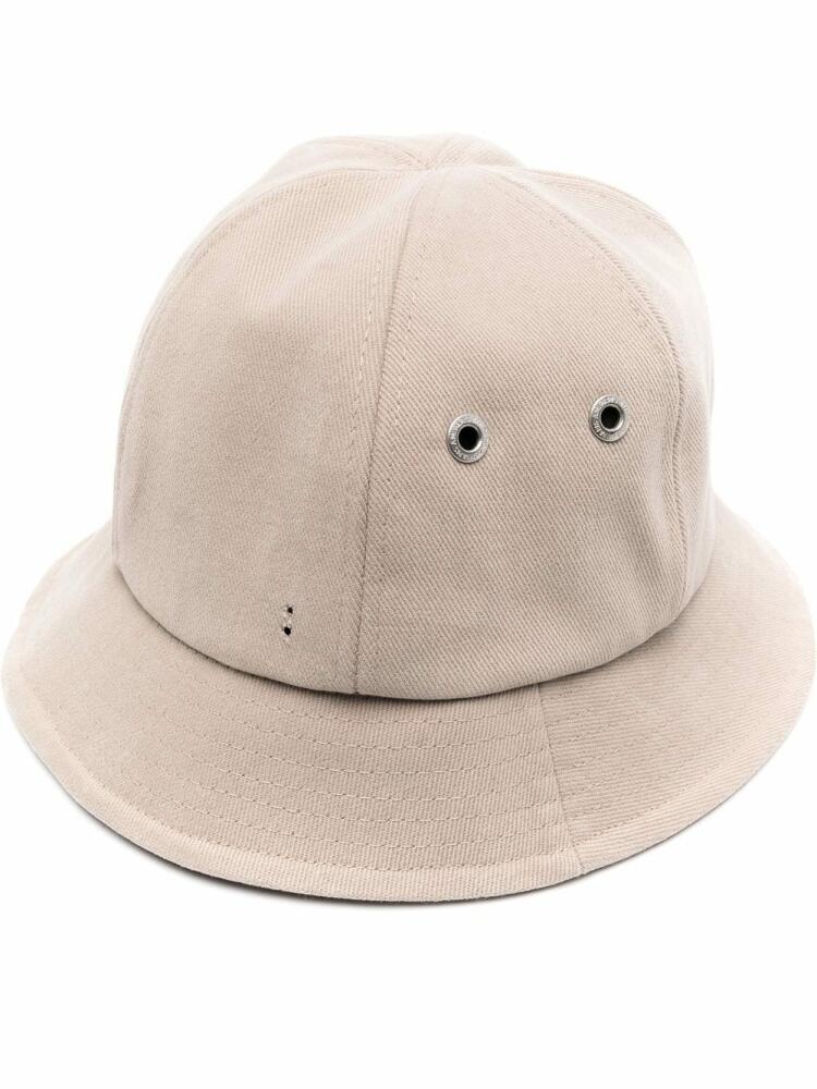 AMI Paris narrow-brim bucket hat - Neutrals Cover