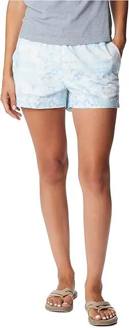 Columbia Sandy River II 3 Printed Shorts (Spring Blue/Distant Peaks) Women's Shorts Cover