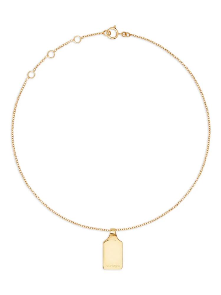 Courrèges little charm neckless - Gold Cover