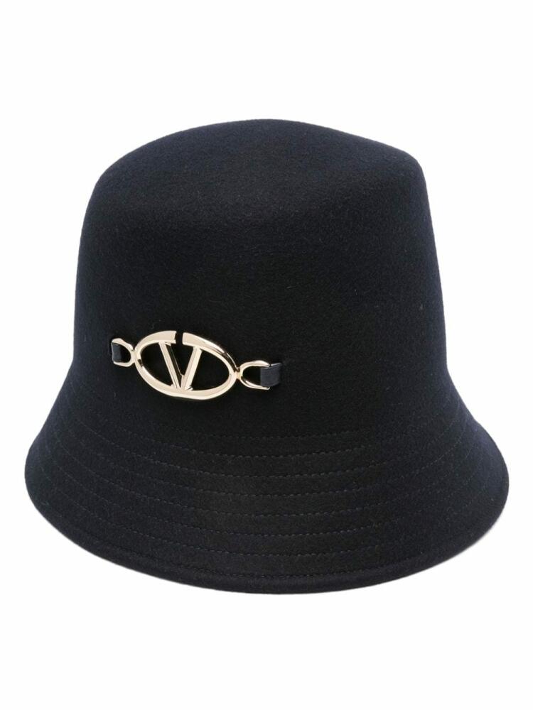 Valentino Garavani VLogo wool bucket hat - Black Cover