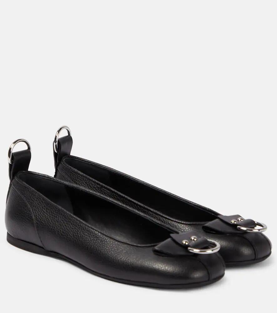 JW Anderson Lock leather ballet flats Cover