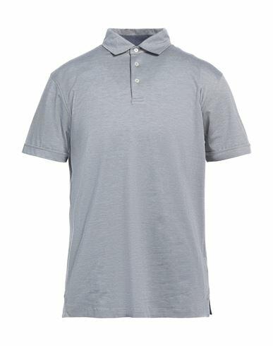 Hackett Man Polo shirt Light blue Lyocell, Cotton, Elastane Cover