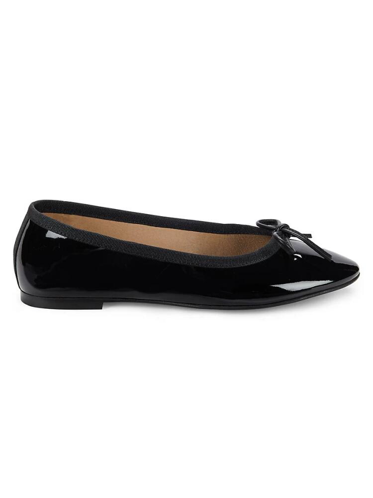 Bruno Magli Women's Emy Leather Ballet Flats - Black Cover