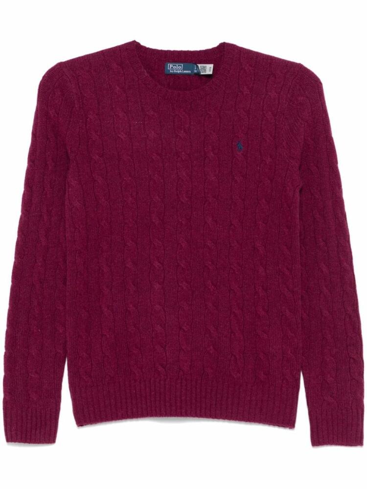 Polo Ralph Lauren Julianna sweater - Purple Cover