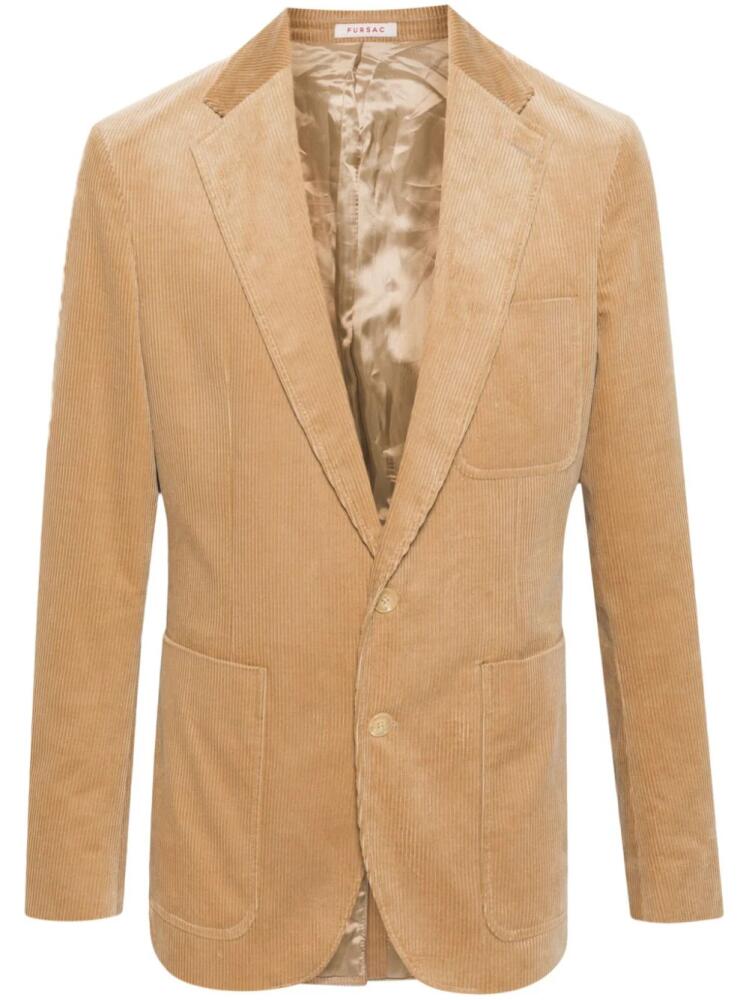 FURSAC corduroy blazer - Neutrals Cover