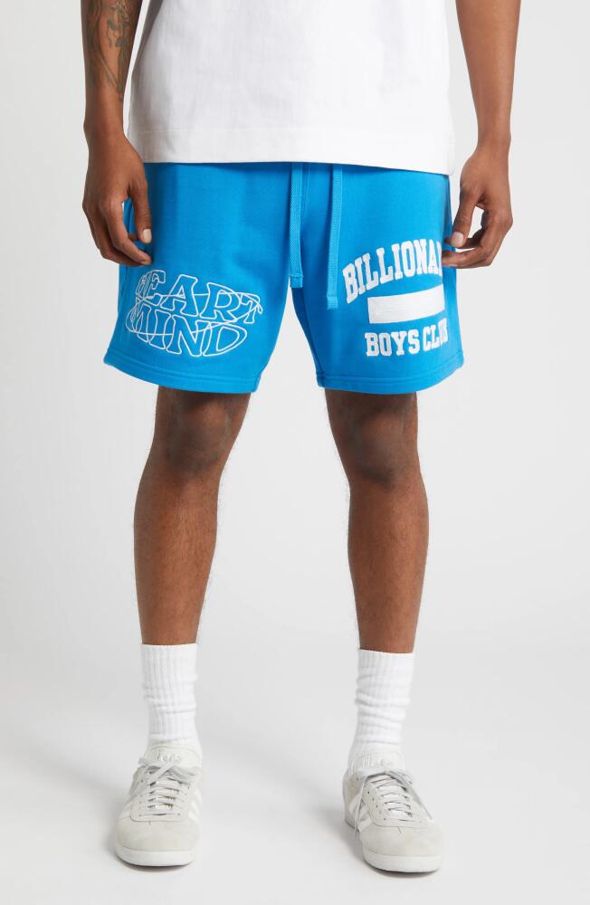 Billionaire Boys Club Heart Mind Stars Drawstring Shorts in Brilliant Blue Cover