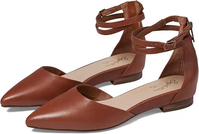 Seychelles What a Girl Wants (Tan Leather) Women's Shoes Cover