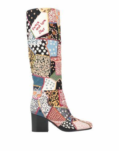 Dior Woman Boot Rust Textile fibers Cover