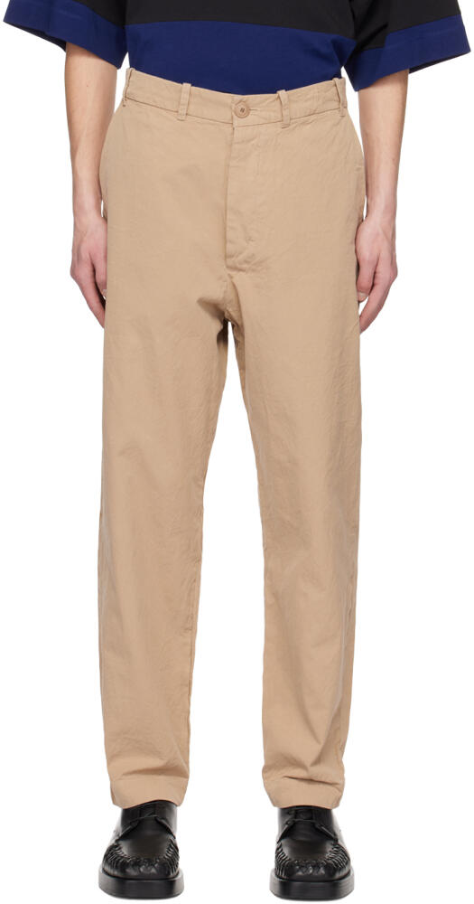 CASEY CASEY Beige Ah Pants Cover