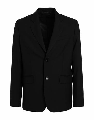 Arket Man Blazer Black Wool Cover