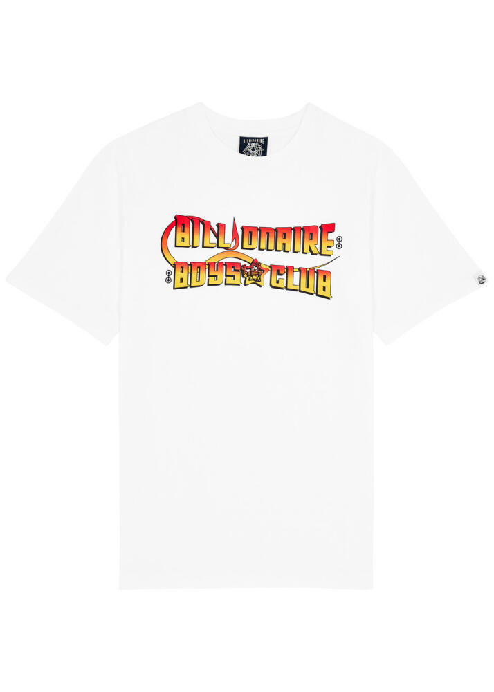 Billionaire Boys Club Logo-print Cotton T-shirt - White Cover