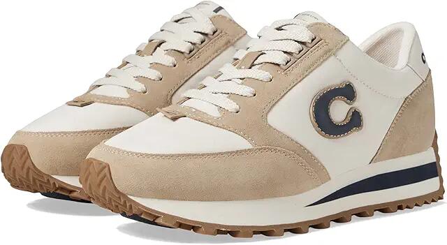 COACH Runner Sneaker (Chalk/Midnight Navy) Women's Shoes Cover