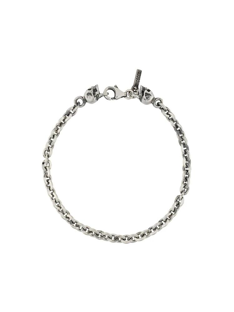 Emanuele Bicocchi tiny skull bracelet - Silver Cover