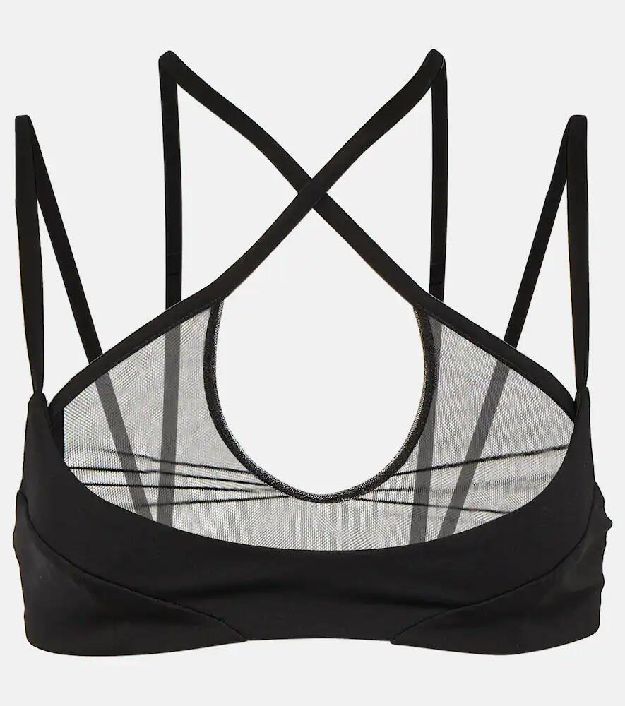 The Attico Crossed straps bra Cover