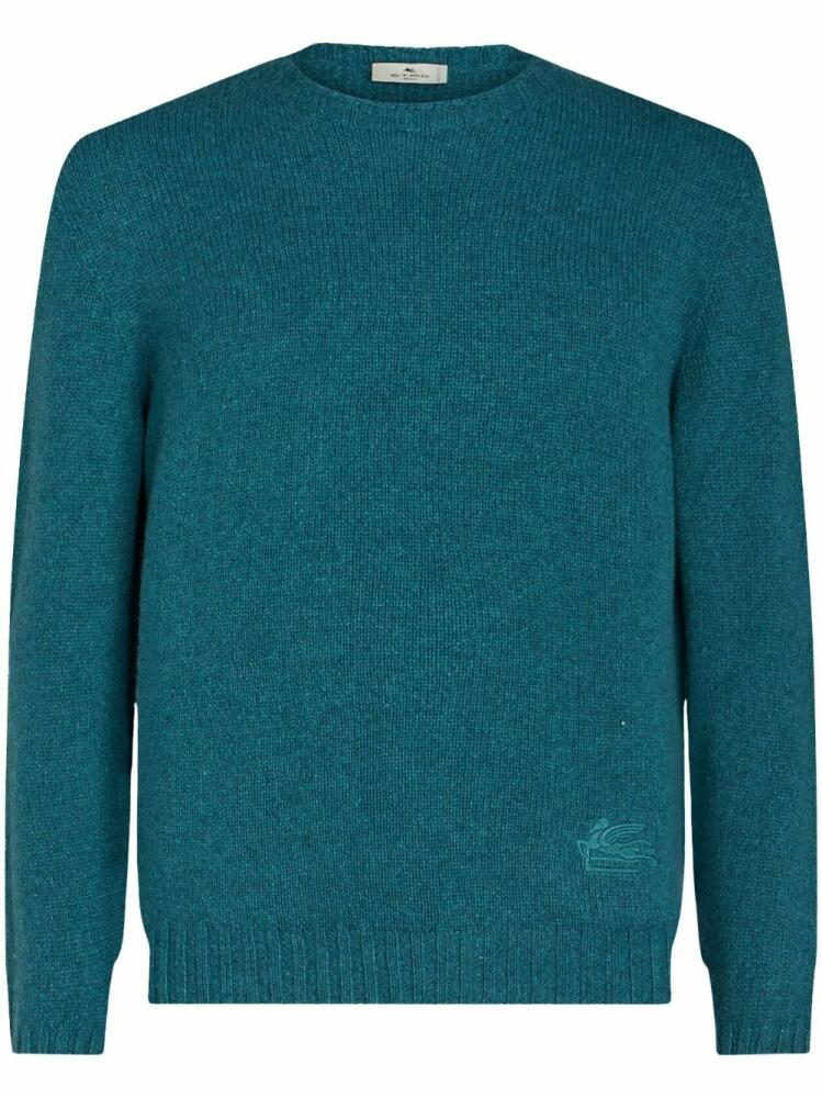 ETRO long-sleeve cashmere jumper - Blue Cover