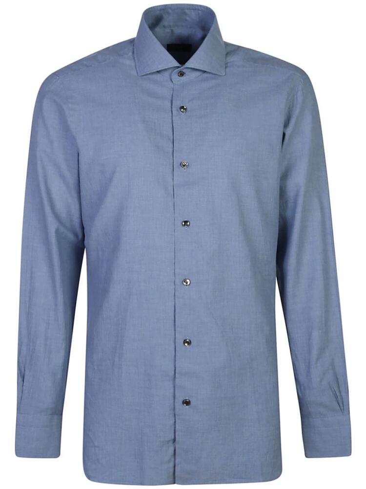 Barba cotton shirt - Blue Cover