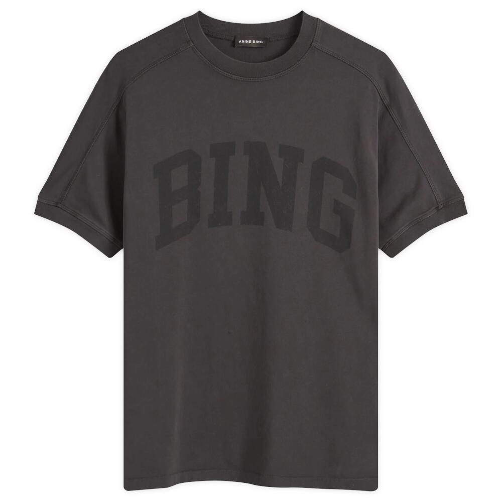 Anine Bing Women's Jaylin T-Shirt in Washed Black Cover