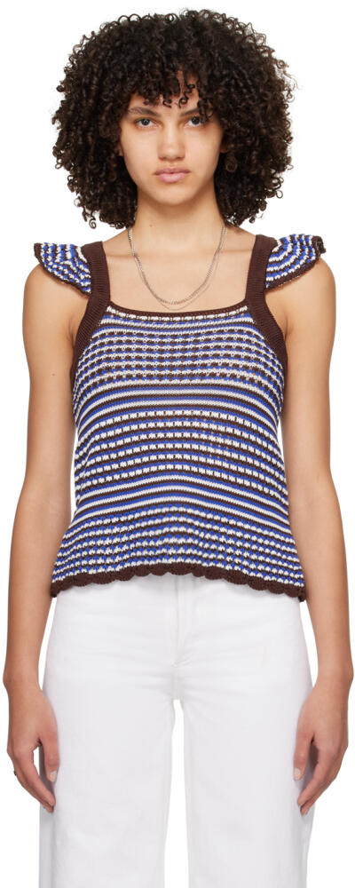 A.P.C. Multicolor Crocheted Tank Top Cover