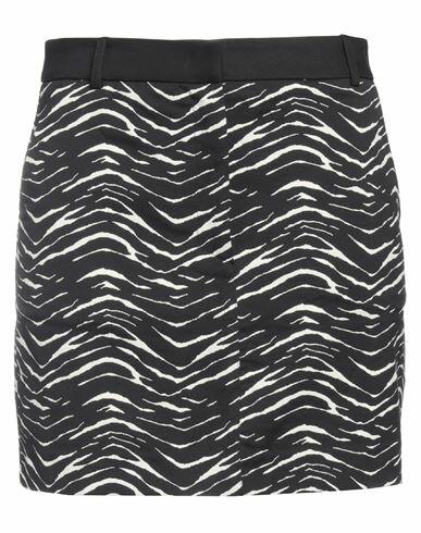 Max & co. Woman Mini skirt Black Cotton, Polyester, Elastane Cover