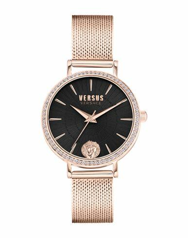 Versus Versace Mar Vista Crystal Bracelet Watch Woman Wrist watch Rose gold Stainless Steel Cover