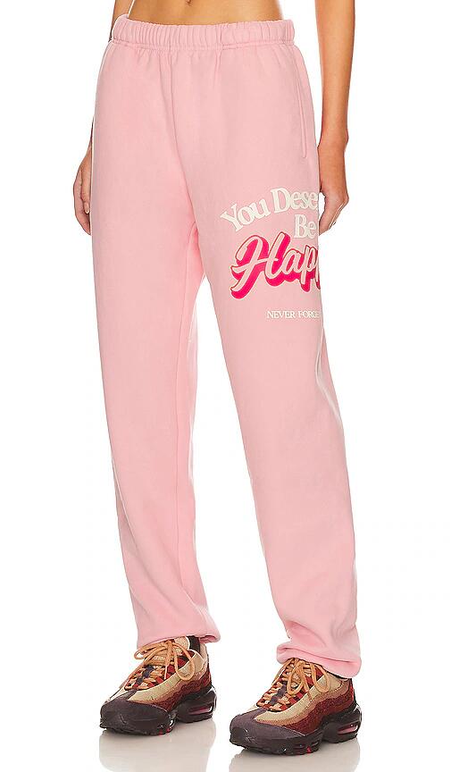 The Mayfair Group You Deserve It Sweatpants in Rose Cover