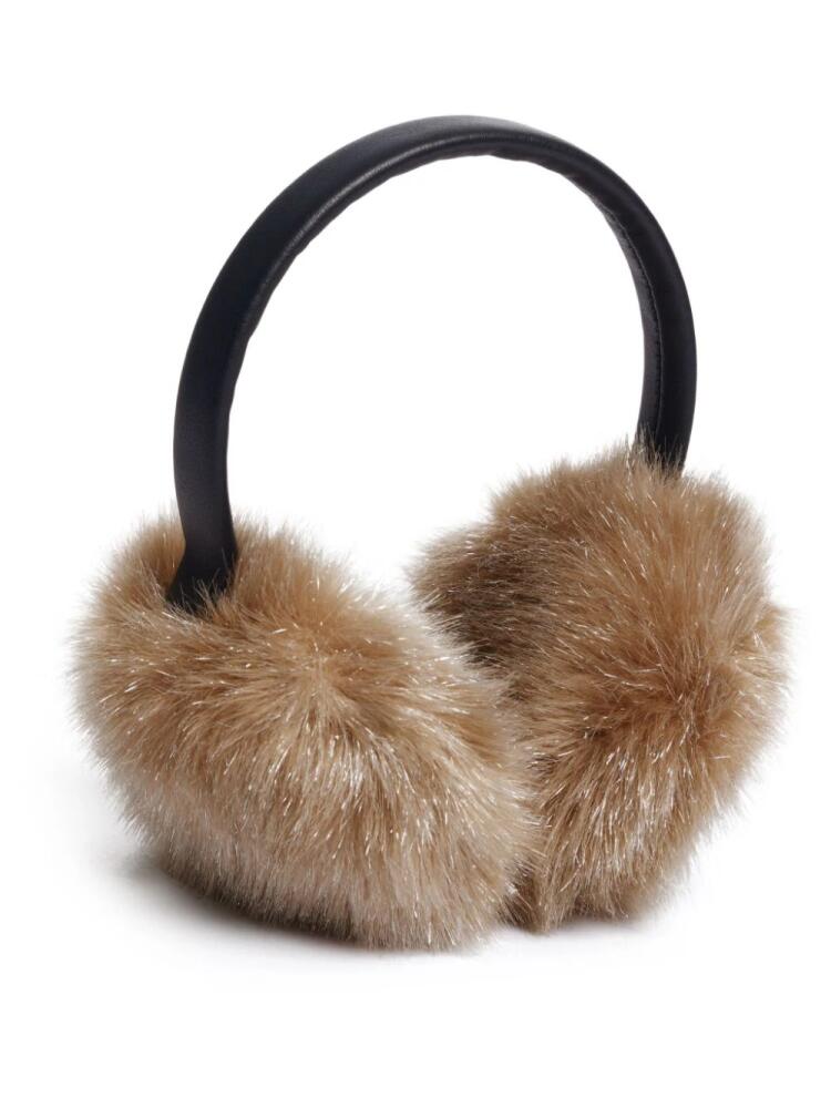 Apparis Esme faux-fur ear muffs - Neutrals Cover