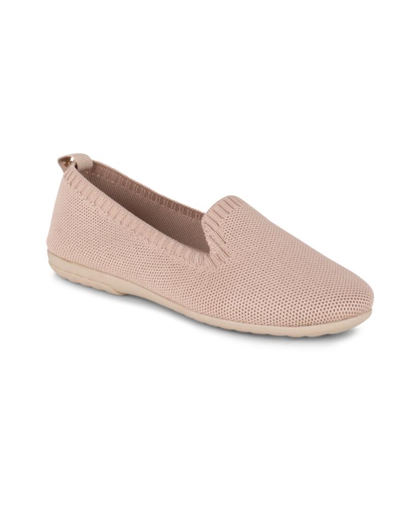 Gloria Vanderbilt Women's Carrie Knit Slip On Loafer - Natural Cover