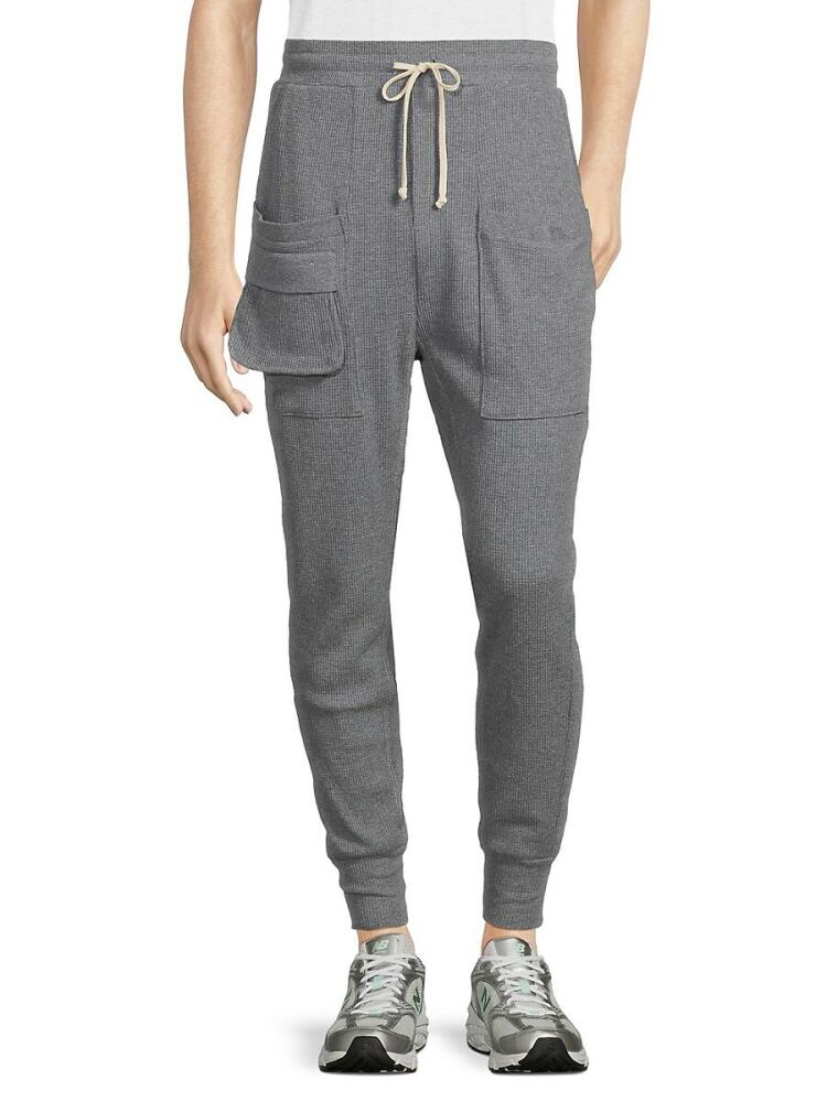 Twenty Montreal Men's Drawstring Joggers - Grey Cover