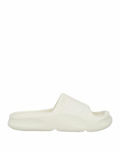 Heron Preston Man Sandals White Rubber Cover