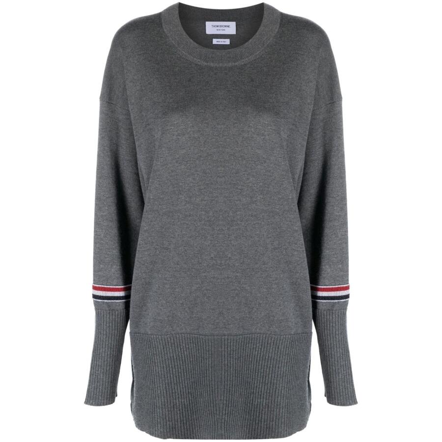 Thom Browne Ladies Wool Crew Neck Jumper Cover