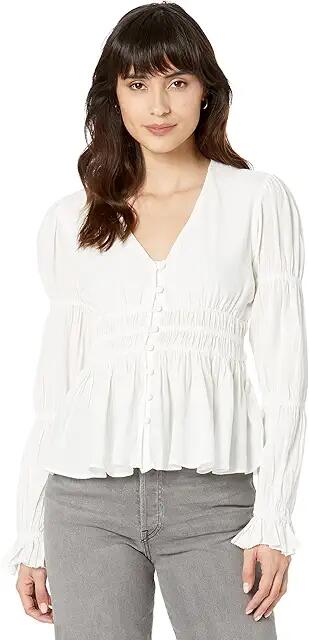 Faherty Colette Top (White) Women's Clothing Cover