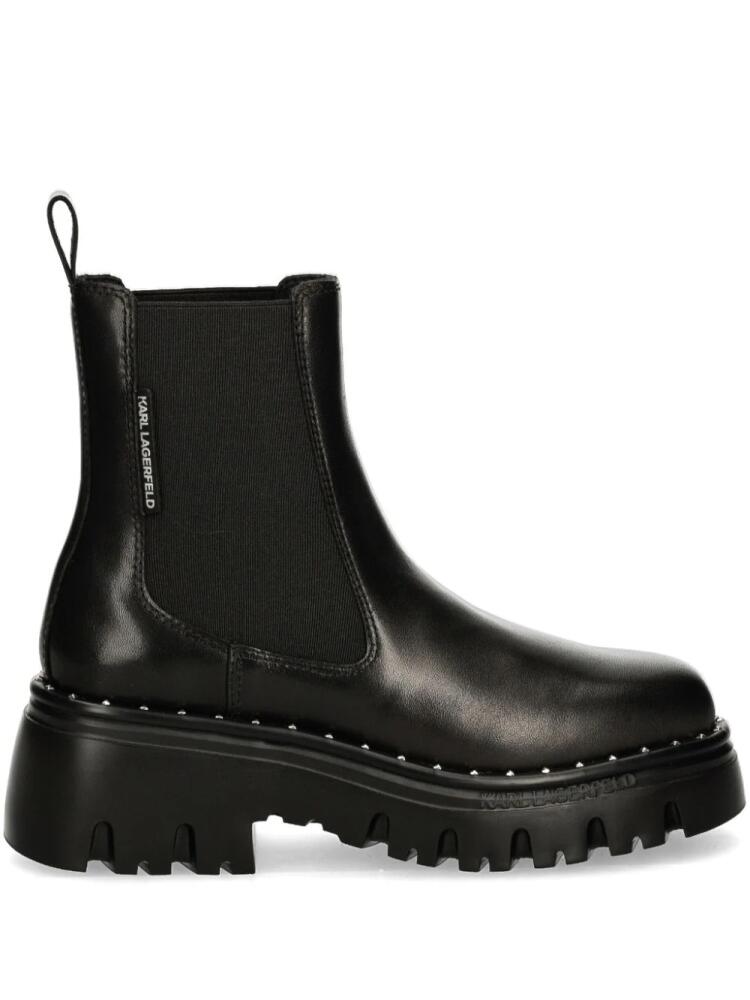 Karl Lagerfeld Kombat boots - Black Cover