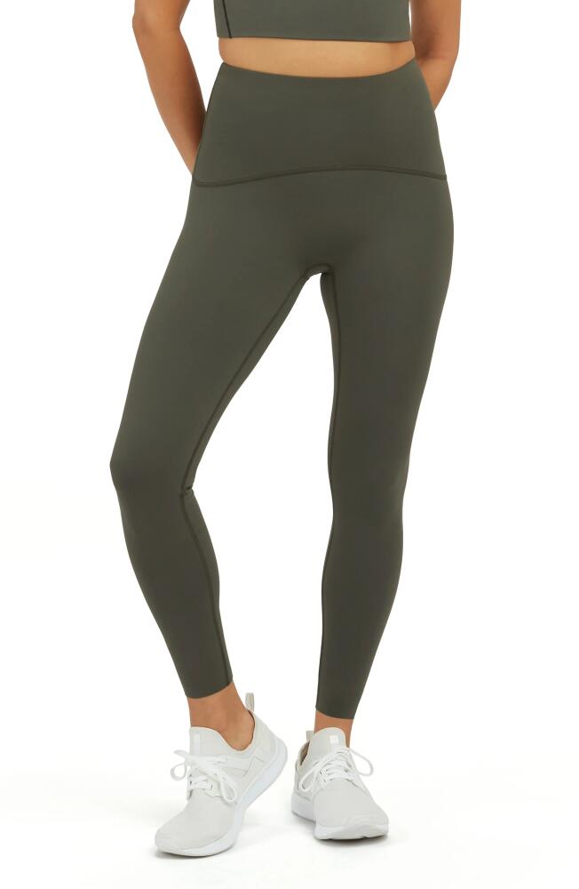 SPANX® Booty Boost Active 7/8 Leggings in Dark Palm Cover