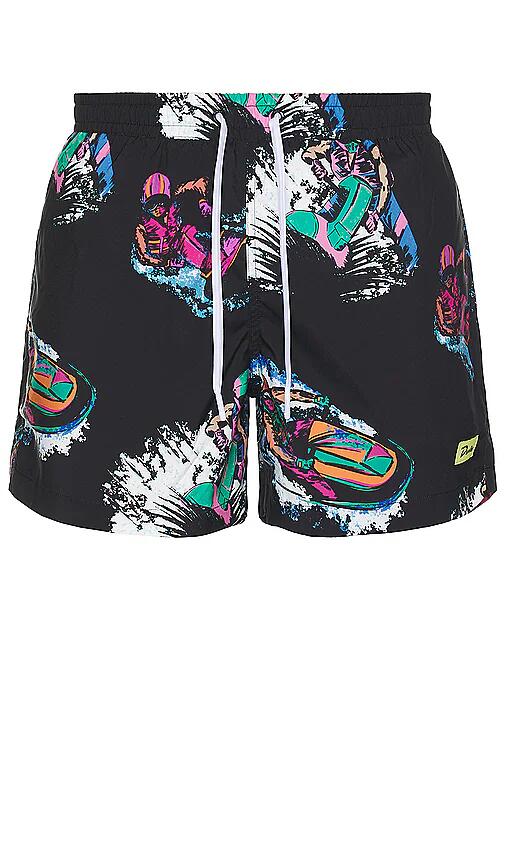 Duvin Design Ski Grand Prix Swim Short in Black Cover