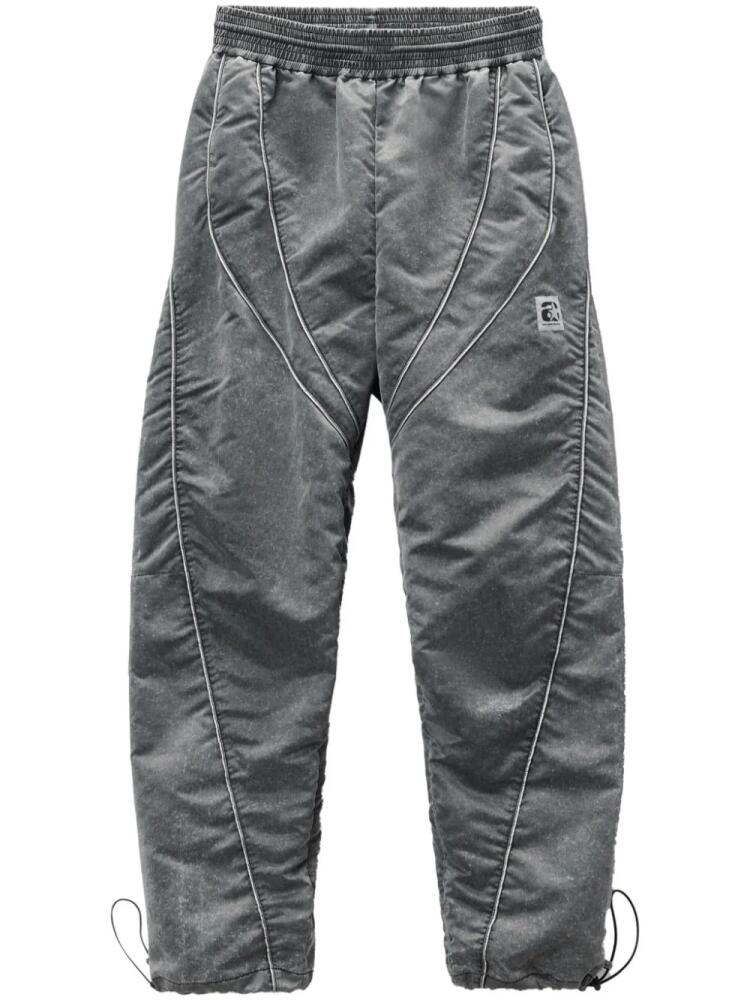 Alexander Wang straight-leg panelled track pants - Grey Cover