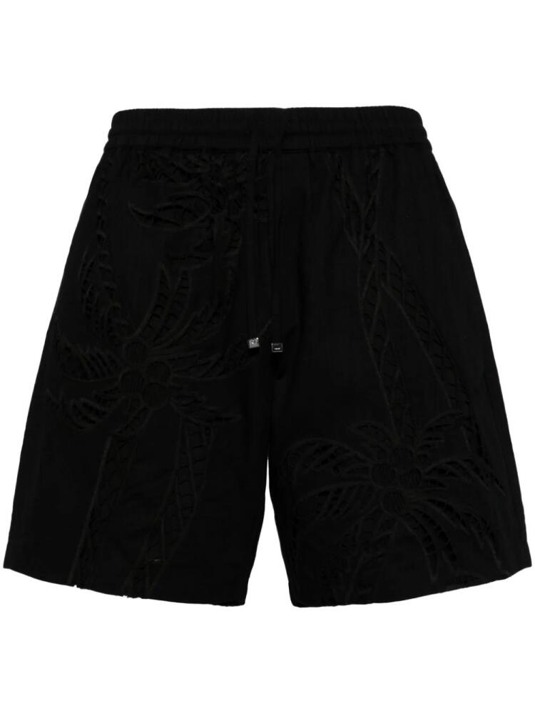 AMIRI guipure lace shorts - Black Cover