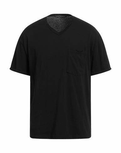 Daniele Alessandrini Man T-shirt Black Cotton Cover