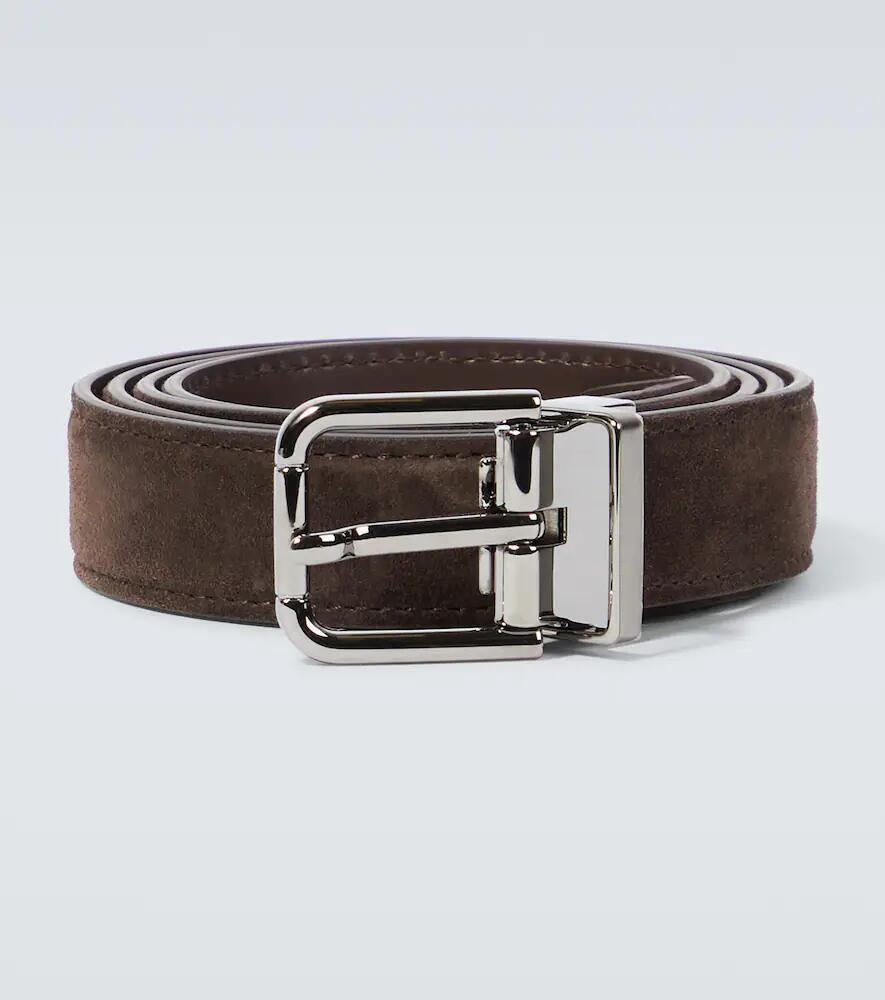 Dolce & Gabbana 25mm suede belt Cover